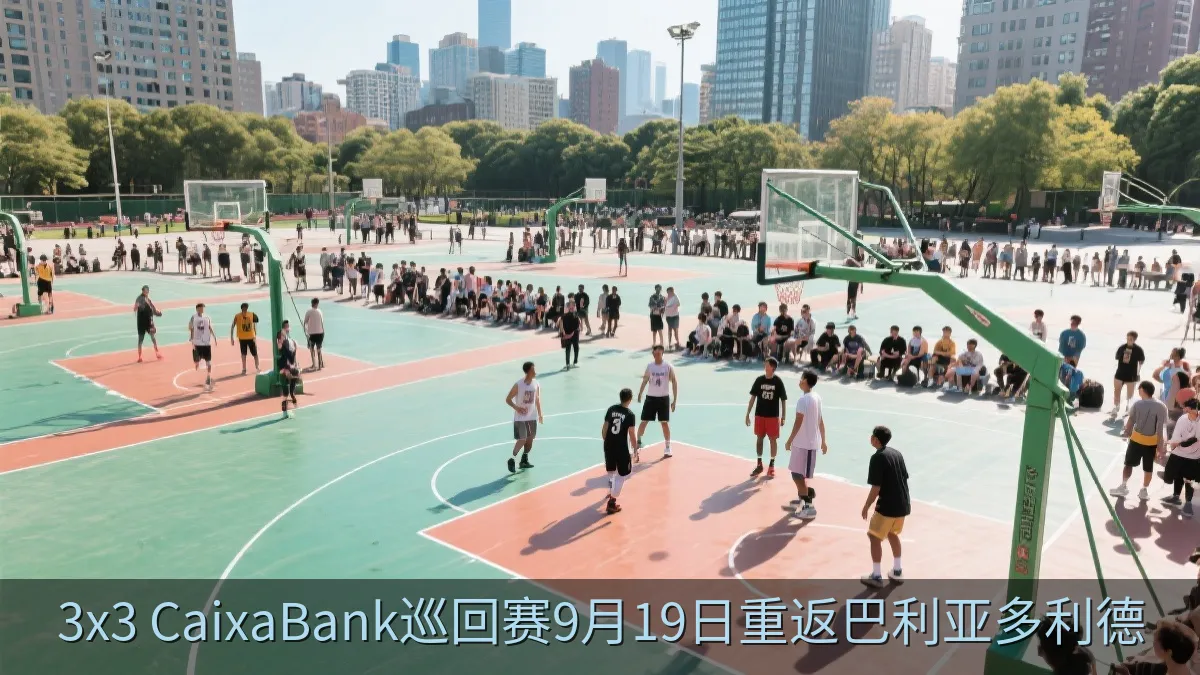 3x3 CaixaBank巡回赛9月19日重返巴利亚多利德